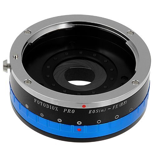 Fotodiox Pro Lens Mount Adapter with Iris, Canon EOS EF (Not EF-s) lens to Fujifilm X Camera Body (X-Mount), for Fujifilm X-Pro1, X-E1