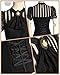 Steampunk Retro Punk Brocade Gothic Emo Womens Clothing Shopping Tee Shirt Tops, Large, Black
