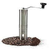 Manual Hand Coffee Grinder Ceramic Portable Burr Grinder