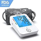 Blood Pressure Monitor Upper Arm by Urion - Automatic Digital Blood Pressure Monitor with Cuff 8.7” to 12.6” - 2 User Mode