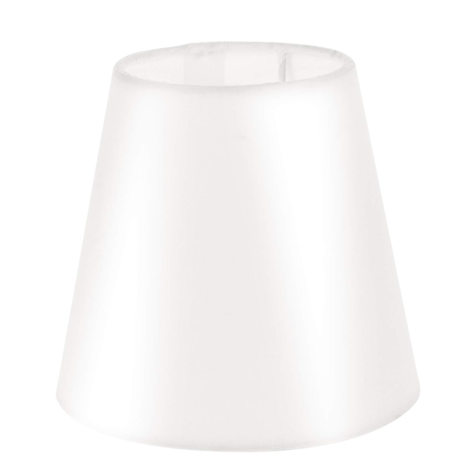 FRCOLOR White Cloth Lampshade Barrel Fabric Lampshade Dust Cover Bedside Light Cover Household Lamp Shade Fixture Decorative for Chandeliers Floor Light and Table Lamp