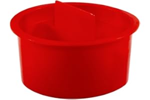 Caplugs ZCPT20Q1 Plastic Center Pull Tab Tapered Plug. CPT-20, PE-LD, Cap OD 2.16" Plug ID 1.938", Red (Pack of 10)
