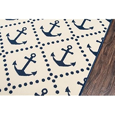 Momeni Rugs Baja Collection Area Rug, 3'11" x 5'7", Ivory 51N2WcPIHSL