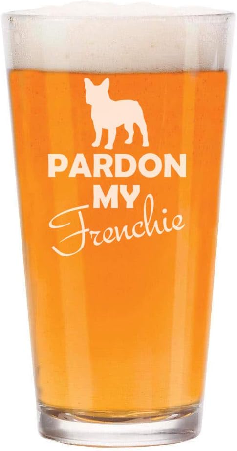 bulldog pint glasses