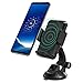 TaoTronics Phone Holder for Car, Wireless Car Charger Mount, Qi Fast Charge Phone Mount for Samsung Galaxy S9 S8+ S7 Edge S6 Edge+ Note 8 and Standard Charge for iPhone X 8 Plus and Qi-Enabled Device