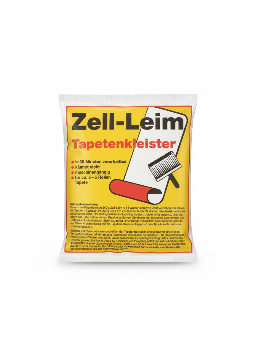 Baufan Zell Glue Special for Heavy and Woodchip Wallpaper, 200 g