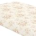 Carousel Designs Pink Floral Crib Sheet