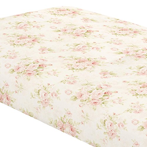 Carousel Designs Pink Floral Crib Sheet Pricepulse