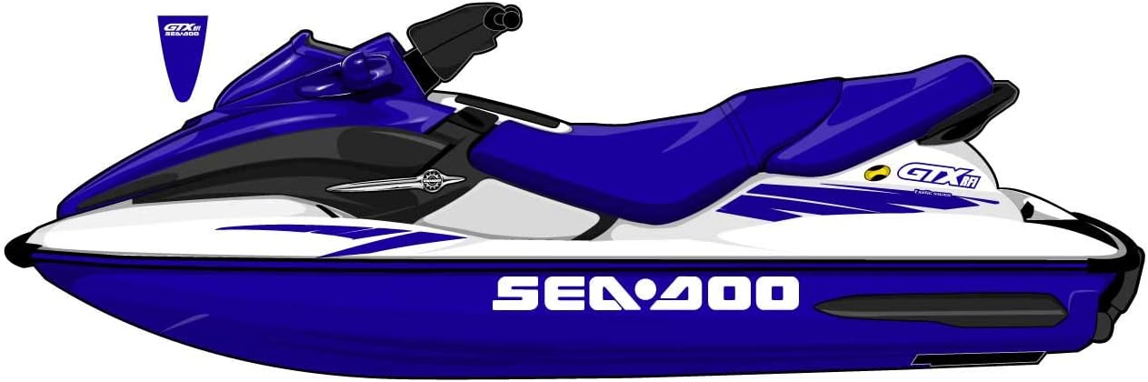 Amazon Com Seadoo Gtx Gti Generation 2 Graphic Kit Es0001sgt Arts Crafts Sewing