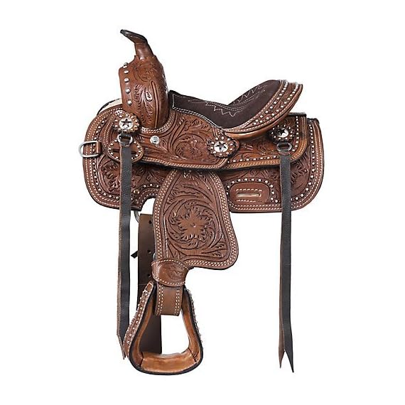 Silver-Royal-Braden-Trail-Mini-3PC-Saddle-Pkg-Md-O