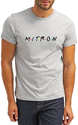 Mott2 Unisex Cotton MITRON TV Series Show Sitcom Funny Quote Slogan Printed Round Neck T Shirt Jersey