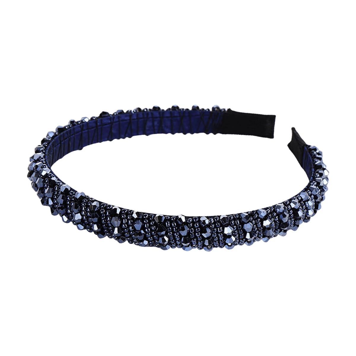 scicent Rhinestone Headband Beaded Hairbands Fashion Crystal Head Bands Bridal Hair Bands Party Prom Wedding Hair Accessories for Women 16512 — image 1