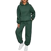 AUTOMET Womens 2 Piece Outfits Lounge Hoodie Sweatsuit Sets Plus Size Fall Fashion Clothes Airport Travel Pants Tracksuits