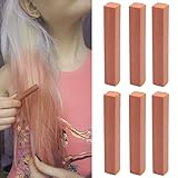 Best Temporary Brown Hair Dye | Ombre Brown Hair Dye | AUBURN BROWN Hair Chalk | With Shades of Brown Set of 6 Hair Color | Color your Hair Ash Brown in seconds with temporary HairChalk