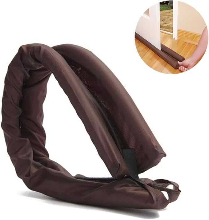 Twin Door Draft Stopper Guards Window Air Dust Dodger Guard Protector