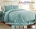 Southshore Fine Living, Inc. Oversized California King Duvet Cover Set Soft Premium Duvet Comforter Cover with Zipper Closure, Includes 1 King Duvet and 2 Matching Shams, Sky Blue