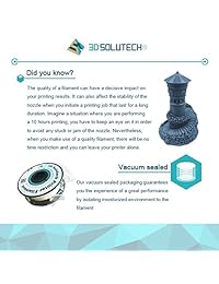 solutech Ver A Través De Naranja 1,75 mm flexible 3d impresora 3d filamento 2,2 lb (1.0kg) 100  EE. UU.