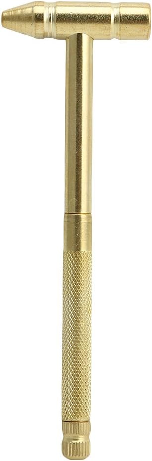 Rtengtunn 6 in1 Micro Mini Multifunction Copper Hammer 3 kinds Screwdrivers Hand Tools