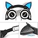 Cat Ear Headphones,MindKoo Flashing Glowing Cosplay Fancy Kids Headphones Foldable Gaming Headsets Earphone with LED Flash Light for iPhone 6S,Android Mobile Phone,PC Laptop Computer