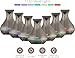Viva Naturals Aromatherapy Diffuser for Essential Oils, Large 400ml Tank - Vibrant Changeable LED Lights, Soothing Mist & Automatic Shut Off (Ash Tranquil Model)