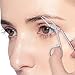 Mosuch Eyebrow Tweezers, Stainless Steel Professional Scissors Handle Eyebrow Tweezers Silver