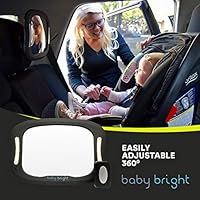baby car mirror with lights and music