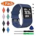 KingAcc for Fitbit Surge Bands, Replacement Band Strap for Fitbit Surge Watch Fitness Tracker Original Wrist Band Accessories Small & Large