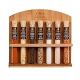 Salt Collection - Gourmet Sea Salt Sampler Collection No.2b - A collection of 6 Finishing Salts - Taste the world of Salt TM