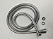 Shower Head Hose Replacemend 59 Inches Long Made of Stainless Steel, Universal Handheld Shower Hose with Brass Fittings, Chrome Finish by Purelux