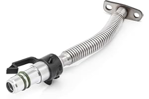 MXLTYMX 667-520 Upgrade Aluminum Turbocharger Turbo Oil Return Pipe Tube compatible with Chevy Cruze 2011-2015 Sonic 2012-2020 Trax 2013-2021 Buick Encore 2013-2021 1.4L Replace 55569840, 55587854