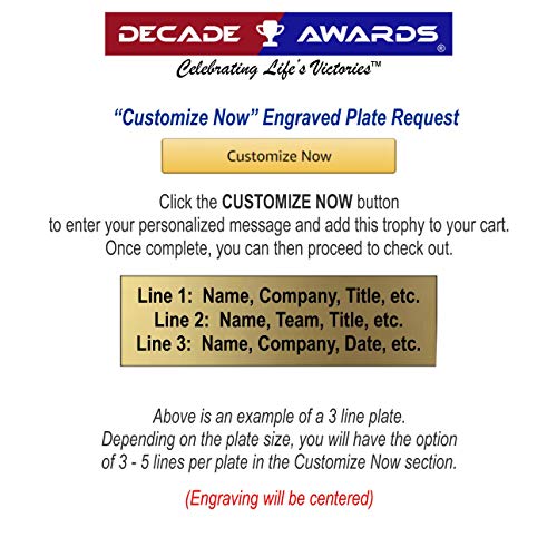 Decade Awards Baseball Glove Ball Holder Trophy, Bronze Game Ball