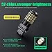 Marsauto 3157 3156 4057 Led Reverse Backup Bulb Extremely Bright, 52 SMD 3030 2835 Chipsets Back up Stop Tail Light Lamp Bulbs Replacement