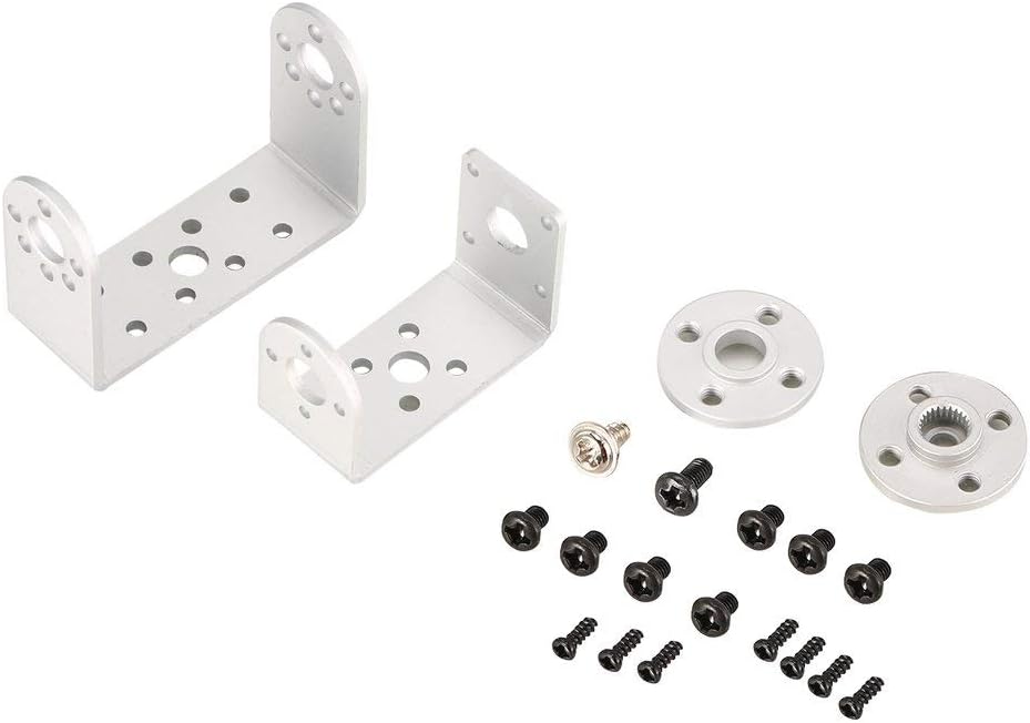 HDKJ Steering Gear Pan and Tilt Mechanical 2 DOF Robot Servo Bracket Mount Kit