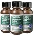 De La Cruz Decolorized Iodine First Aid Antiseptic, Made in USA 1 FL OZ. (3 Bottles)