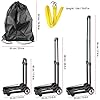 Jual Folding Hand Truck, 120lbs Heavy Duty 4-Wheel Solid Construction - View #6
