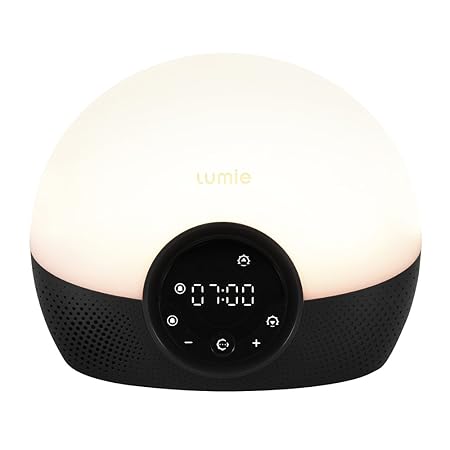 Lumie Bodyclock Glow 150 - Lichtwecker mit 9 Klängen und Einschlafsonnenuntergang
