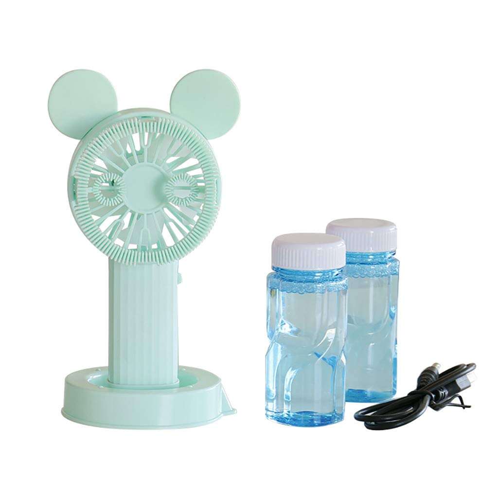 Amazon.com: 3 in 1 Multi-function Protable Fan/Bubble Machine with