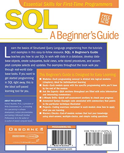 SQL: A Beginner's Guide | Pricepulse