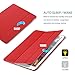 ProCase Smart Case for 10.5” iPad Air 3rd Generation 2019 / iPad Pro 2017, Slim Stand Cover with Translucent Frosted Back for iPad Air 3 -Red