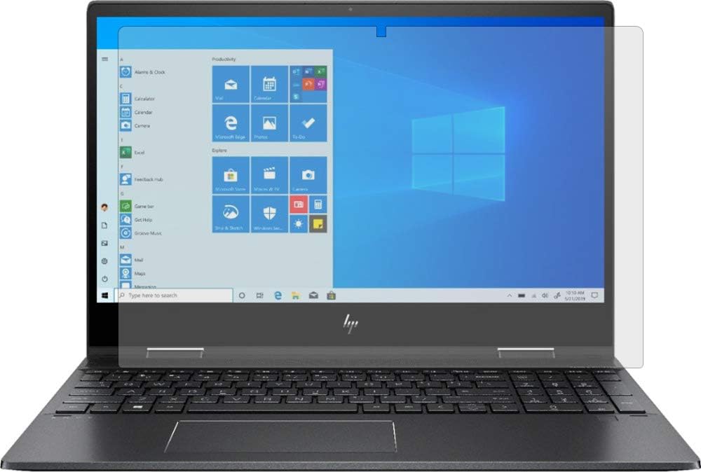 PcProfessional Screen Protector (Set of 2) for HP Envy 15M ED EE DS DR Series ED0013dx ED0023DX EE0013DX EE0023DX DS0023DX DS0011DX DR1011DX DR1012DX 15.6" Touch Screen Laptop Anti Glare Anti Scratch