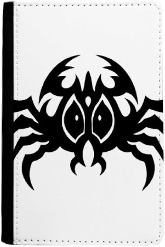 Amazon ブラックスパイダーパターン昆虫イラスト パスポートホルダー ノートケース バーズ財布カバー カード財布 服 ファッション小物 通販