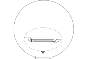 FOSPECTRA DC97-04973B Washer Door Boot Spring Replacement for Samsung Front Loader - Fixes Water Leaks, Compatible with Part #2025747, Washer Door Boot Spring Clamp Assembly, 1 Pc