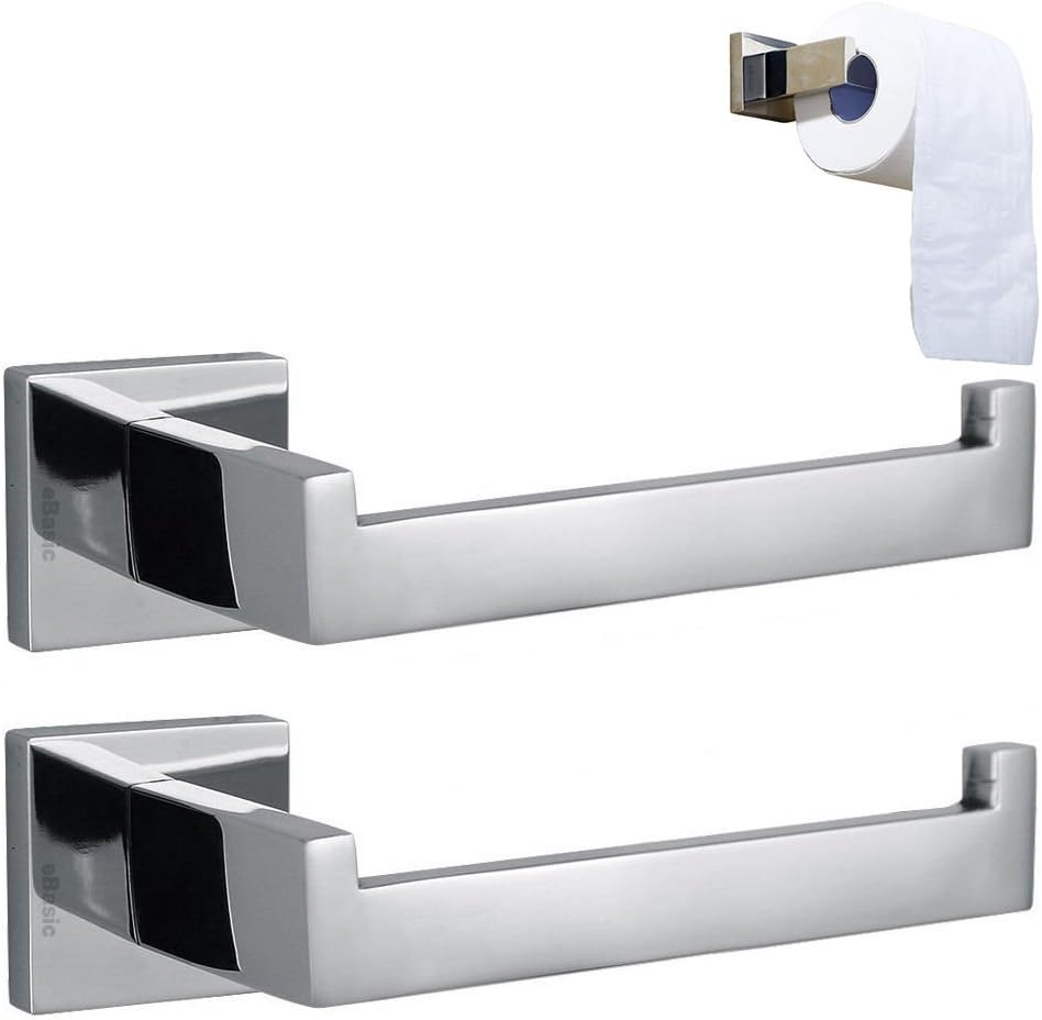 eBasic Toilettenpapierhalter Edelstahl Papierhalter WC Bad ...