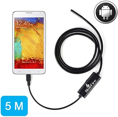 BlueFire 7mm 5M Android OTG Endoscope Tube for Phones with OTG and UVC Function