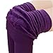 MoYoTo Women's High Waisted Full Length Fleece Lined Seamless Leggings Tights