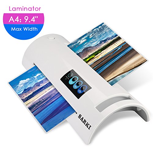 A6/A4 Thermal Laminator, Laminating Machine with Two Roller System, Jam-Release Switch and Automatic Shut off Function, Fast Warm-up, Quick Laminating Speed,for Home, Office and School - Thumbnail 6