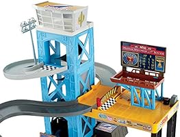 cars 3 motorized garage