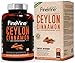 Organic Ceylon Cinnamon - 60 Vegetarian Capsules - for Joint Support, Blood Sugar Support, Improves Cardiovascular & Digestive Systems. Best Anti-Inflammatory & Antioxidant Natural Supplement.