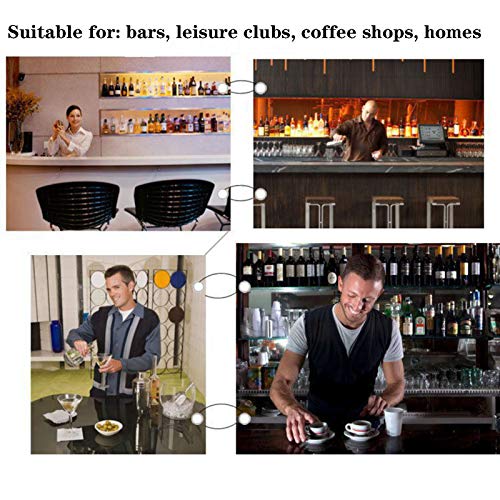 LTJX 19-teiliges Cocktail Shaker Set mit drehbarem Ständer, SS304 Edelstahl, Premium-Barkeeper-Set für Zuhause, Bar… – Bild 3