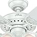 Hunter Stonington 46 in. Indoor White Ceiling Fan